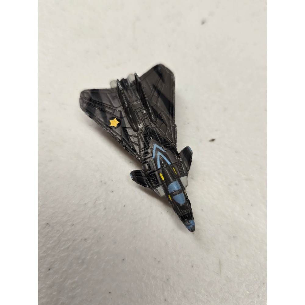 Vintage Mega Force Diecast Fighter Jet Plane KPT89 Micro Machine